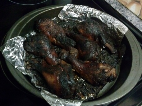 My burnt chicken